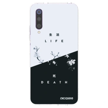 Picasee διαφανής θήκη σιλικόνης Xiaomi Mi 9 - Life - Death