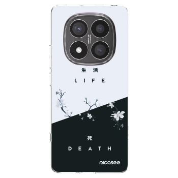 Picasee διαφανής θήκη σιλικόνης Xiaomi Redmi Note 14 Pro+ 5G - Life - Death