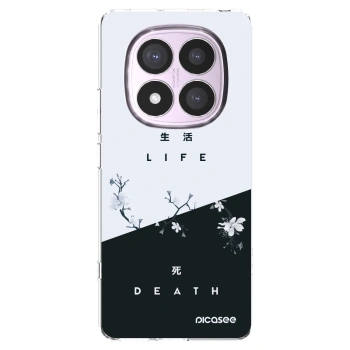 Picasee διαφανής θήκη σιλικόνης Xiaomi Redmi Note 14 Pro 5G - Life - Death