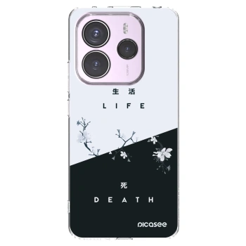 Picasee διαφανής θήκη σιλικόνης Xiaomi Redmi Note 14 5G - Life - Death