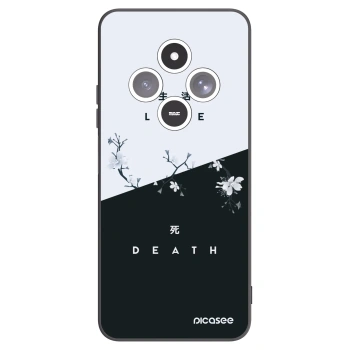 Picasee Μαύρη θήκη σιλικόνης για Xiaomi Redmi 14C - Life - Death
