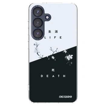 Picasee διαφανής θήκη σιλικόνης Samsung Galaxy S25 5G - Life - Death