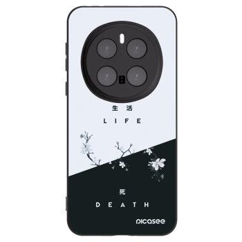 Picasee Μαύρη θήκη σιλικόνης για Honor Magic7 Pro 5G - Life - Death