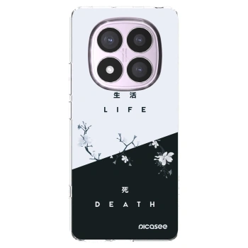 Picasee διαφανής θήκη σιλικόνης Xiaomi Redmi Note 14 Pro 4G - Life - Death