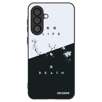 Picasee Μαύρη θήκη σιλικόνης για Samsung Galaxy A56 5G A566B - Life - Death