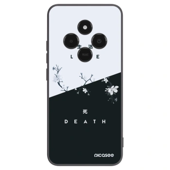 Picasee Μαύρη θήκη σιλικόνης για Xiaomi Poco C75 - Life - Death