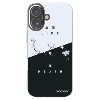 Picasee διαφανής θήκη σιλικόνης Apple iPhone 17 - Life - Death