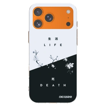 Picasee διαφανής θήκη σιλικόνης Apple iPhone 17 Pro Max - Life - Death