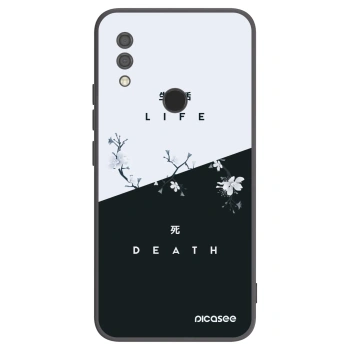 Picasee Μαύρη θήκη σιλικόνης για Xiaomi Redmi 7 - Life - Death