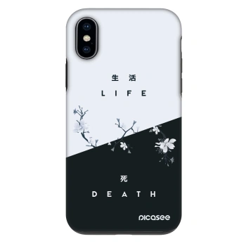 Θήκη για Apple iPhone X/XS - Life - Death