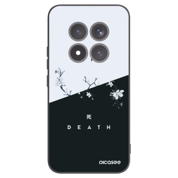 Picasee Μαύρη θήκη σιλικόνης για Xiaomi Redmi Note 15 Pro+ - Life - Death