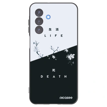 Picasee Μαύρη θήκη σιλικόνης για Samsung Galaxy A17 5G - Life - Death