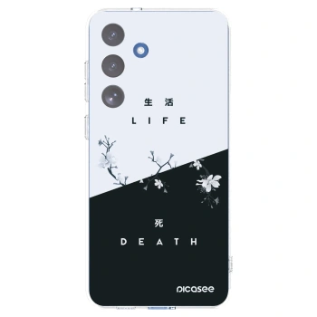 Picasee διαφανής θήκη σιλικόνης Samsung Galaxy S25 FE 5G - Life - Death
