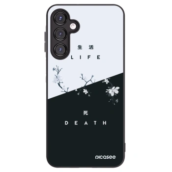 Picasee Μαύρη θήκη σιλικόνης για Samsung Galaxy A16 4G - Life - Death