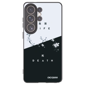 Picasee Μαύρη θήκη σιλικόνης για Samsung Galaxy S26 Ultra - Life - Death