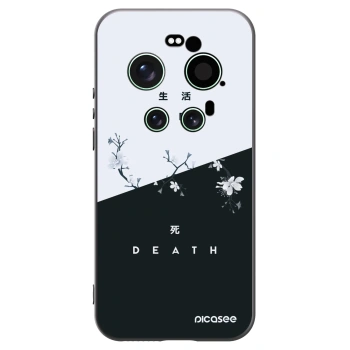 Picasee Μαύρη θήκη σιλικόνης για Xiaomi 17 Ultra - Life - Death