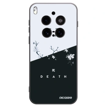 Picasee Μαύρη θήκη σιλικόνης για Vivo X300 Pro - Life - Death