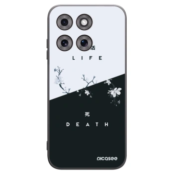 Picasee Μαύρη θήκη σιλικόνης για Motorola Moto G77 - Life - Death