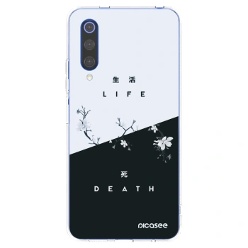 Picasee διαφανής θήκη σιλικόνης Xiaomi Mi 9 SE - Life - Death