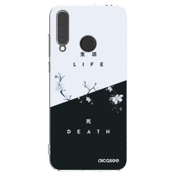 Picasee διαφανής θήκη σιλικόνης Honor 20 Lite - Life - Death
