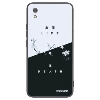 Picasee Μαύρη θήκη σιλικόνης για Xiaomi Redmi 7A - Life - Death
