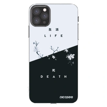 Picasee διαφανής θήκη σιλικόνης Apple iPhone 11 Pro Max - Life - Death