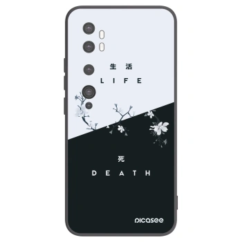Picasee Μαύρη θήκη σιλικόνης για Xiaomi Mi Note 10 (Pro) - Life - Death