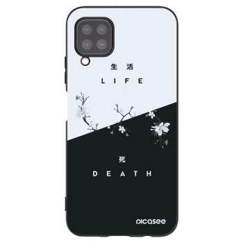 Picasee Μαύρη θήκη σιλικόνης για Huawei P40 Lite - Life - Death