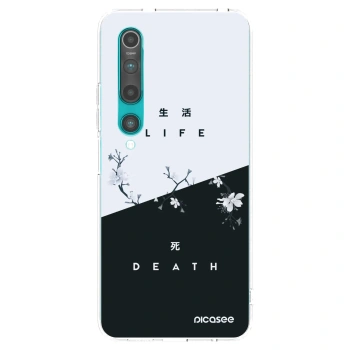 Picasee διαφανής θήκη σιλικόνης Xiaomi Mi 10 - Life - Death