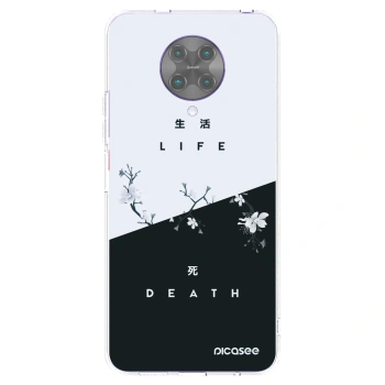 Picasee διαφανής θήκη σιλικόνης Xiaomi Poco F2 Pro - Life - Death