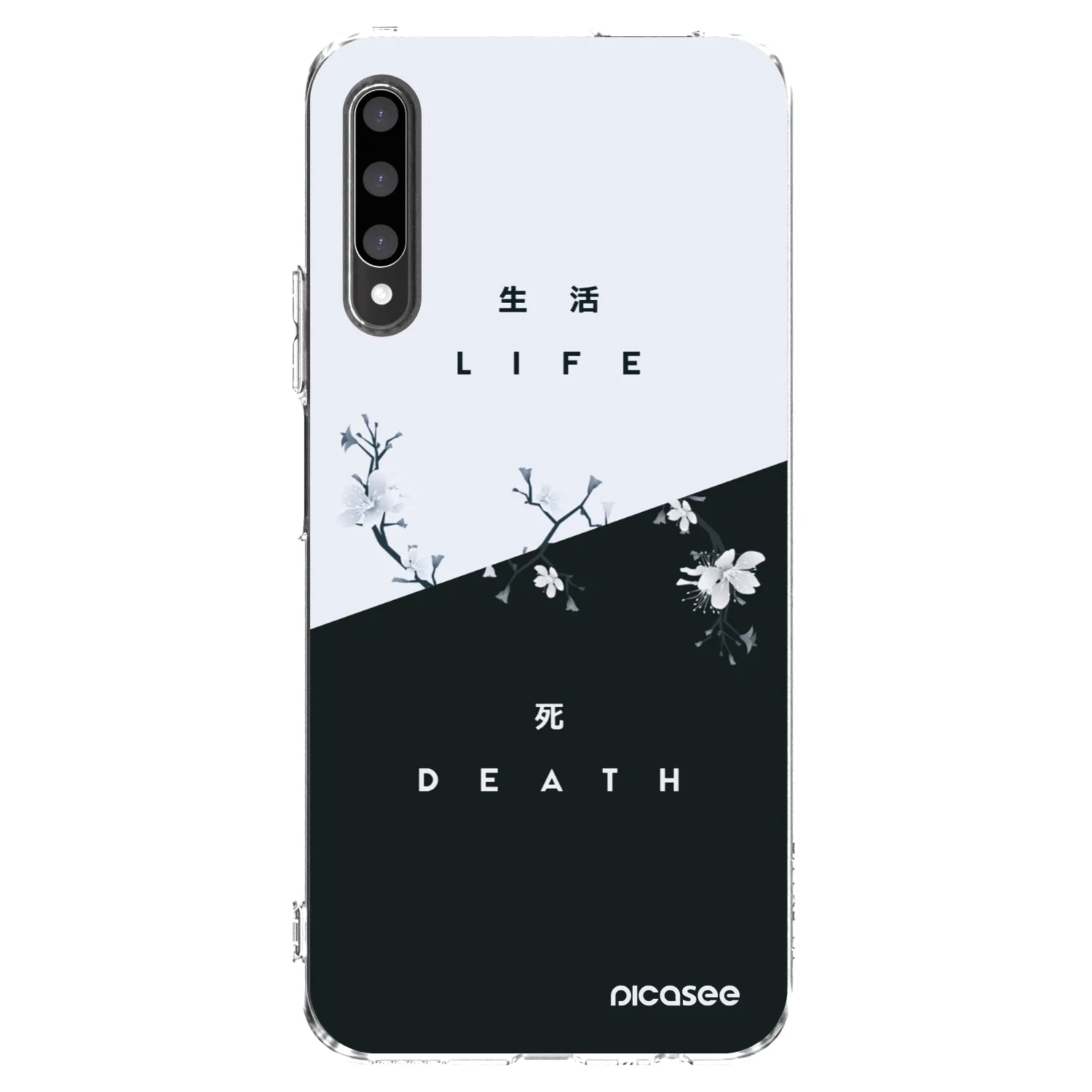 Picasee διαφανής θήκη σιλικόνης Honor 9X Pro - Life - Death