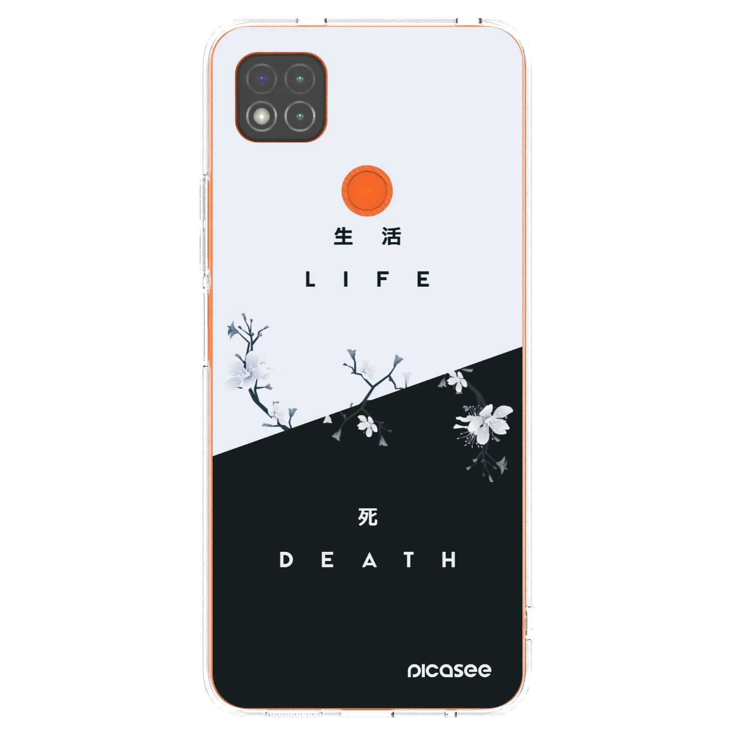Picasee διαφανής θήκη σιλικόνης Xiaomi Redmi 9C - Life - Death