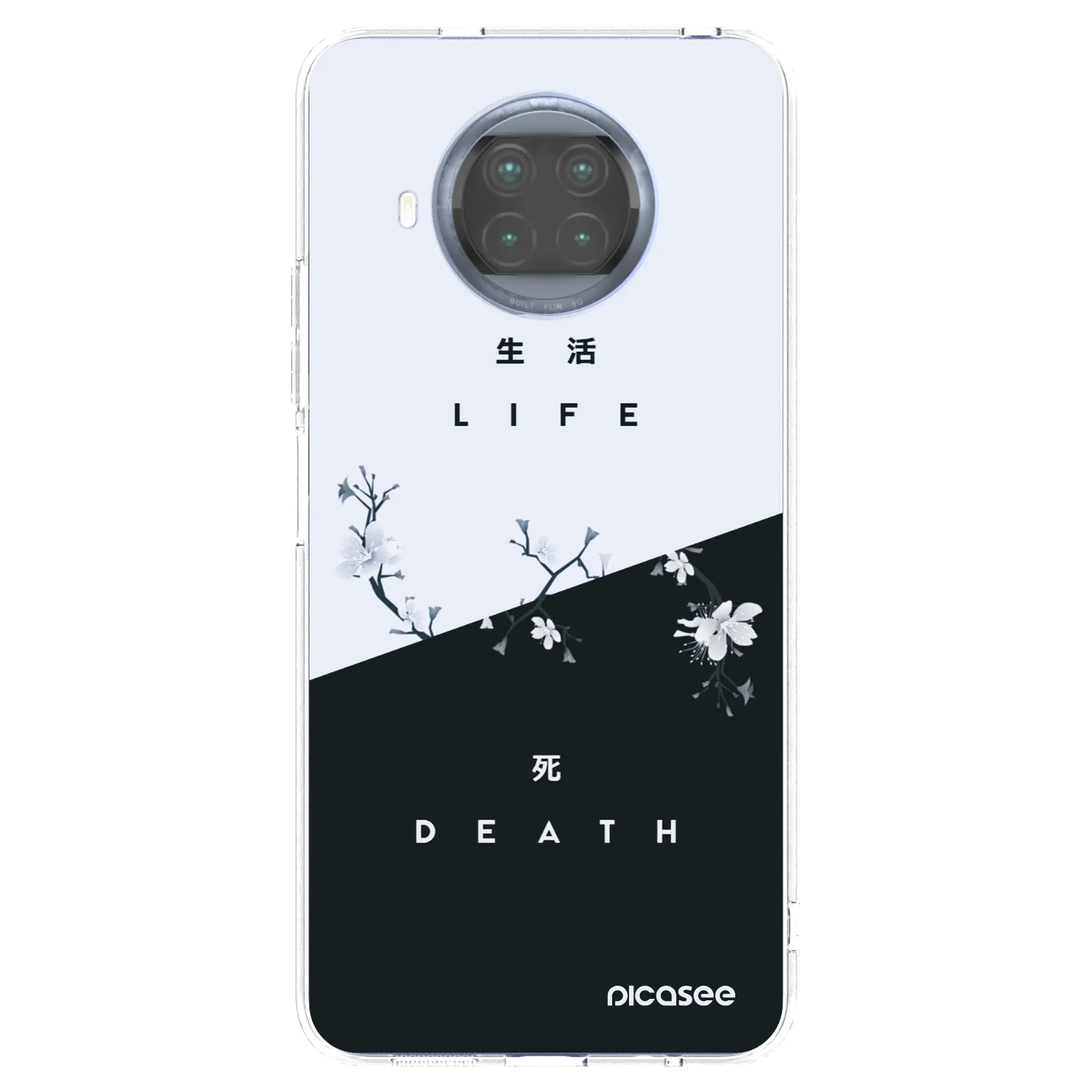Picasee διαφανής θήκη σιλικόνης Xiaomi Mi 10T Lite - Life - Death