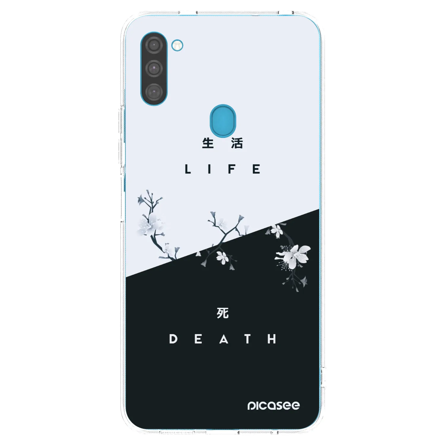Picasee διαφανής θήκη σιλικόνης Samsung Galaxy M11 - Life - Death