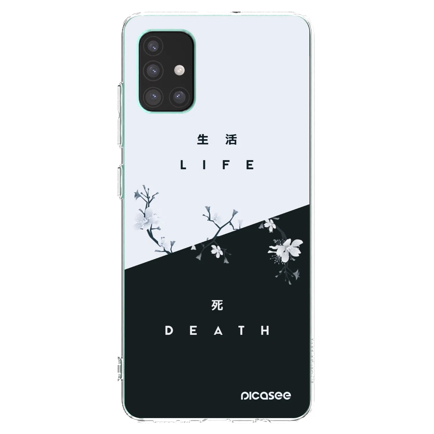 Picasee διαφανής θήκη σιλικόνης Samsung Galaxy M51 M515F - Life - Death