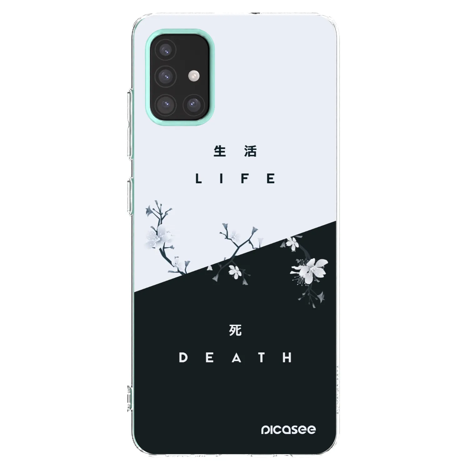 Picasee διαφανής θήκη σιλικόνης Samsung Galaxy M31s - Life - Death