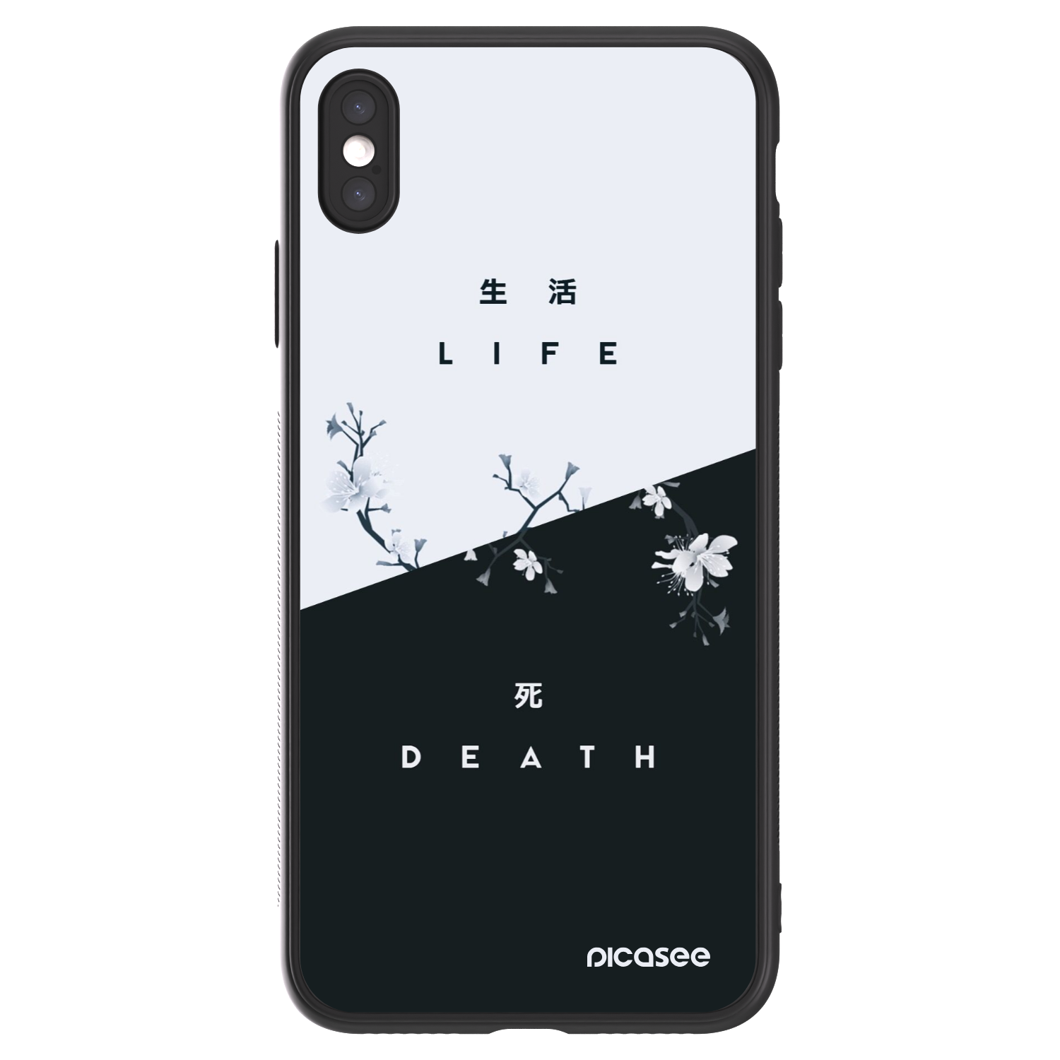 Picasee ULTIMATE CASE για Apple iPhone XS Max - Life - Death