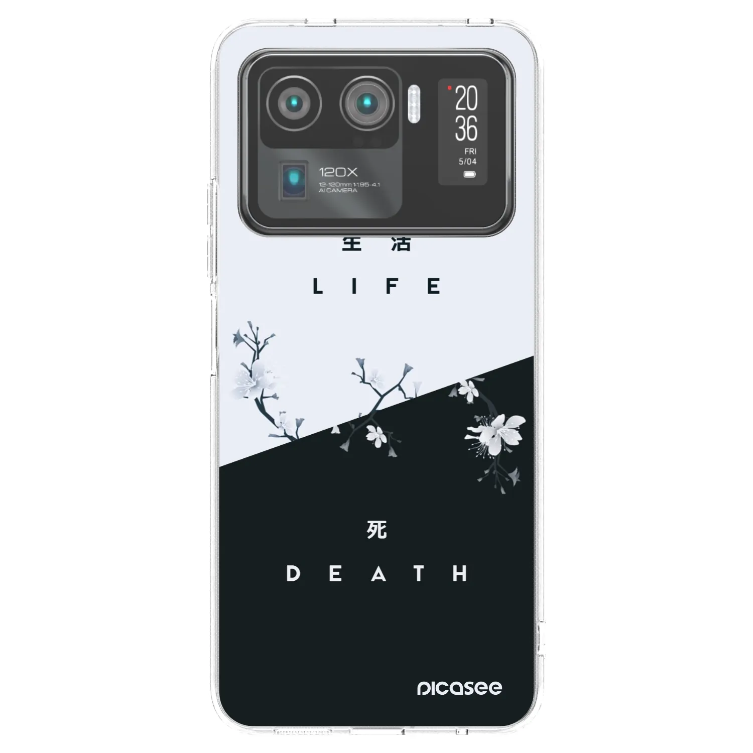 Picasee διαφανής θήκη σιλικόνης Xiaomi Mi 11 Ultra - Life - Death