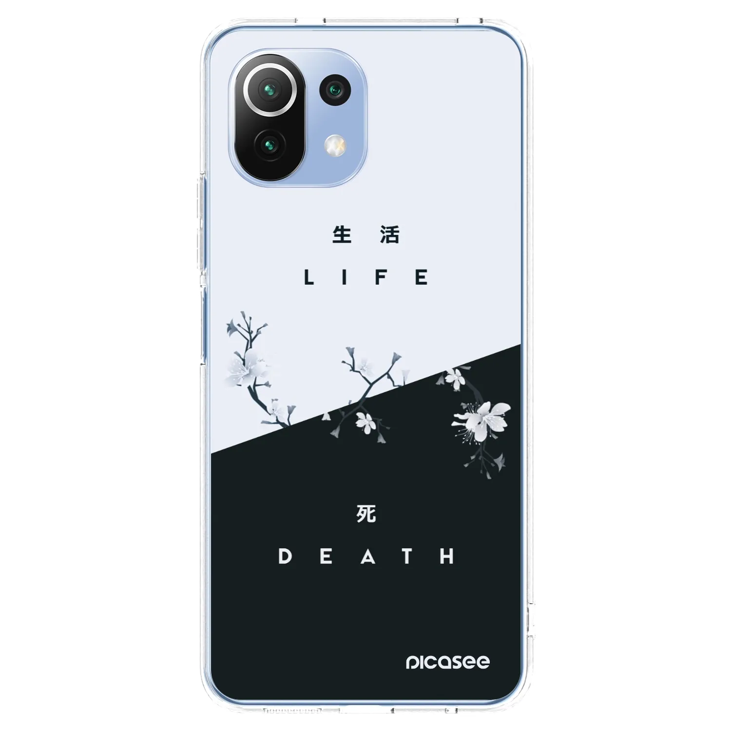 Picasee διαφανής θήκη σιλικόνης Xiaomi 11 Lite 5G NE - Life - Death
