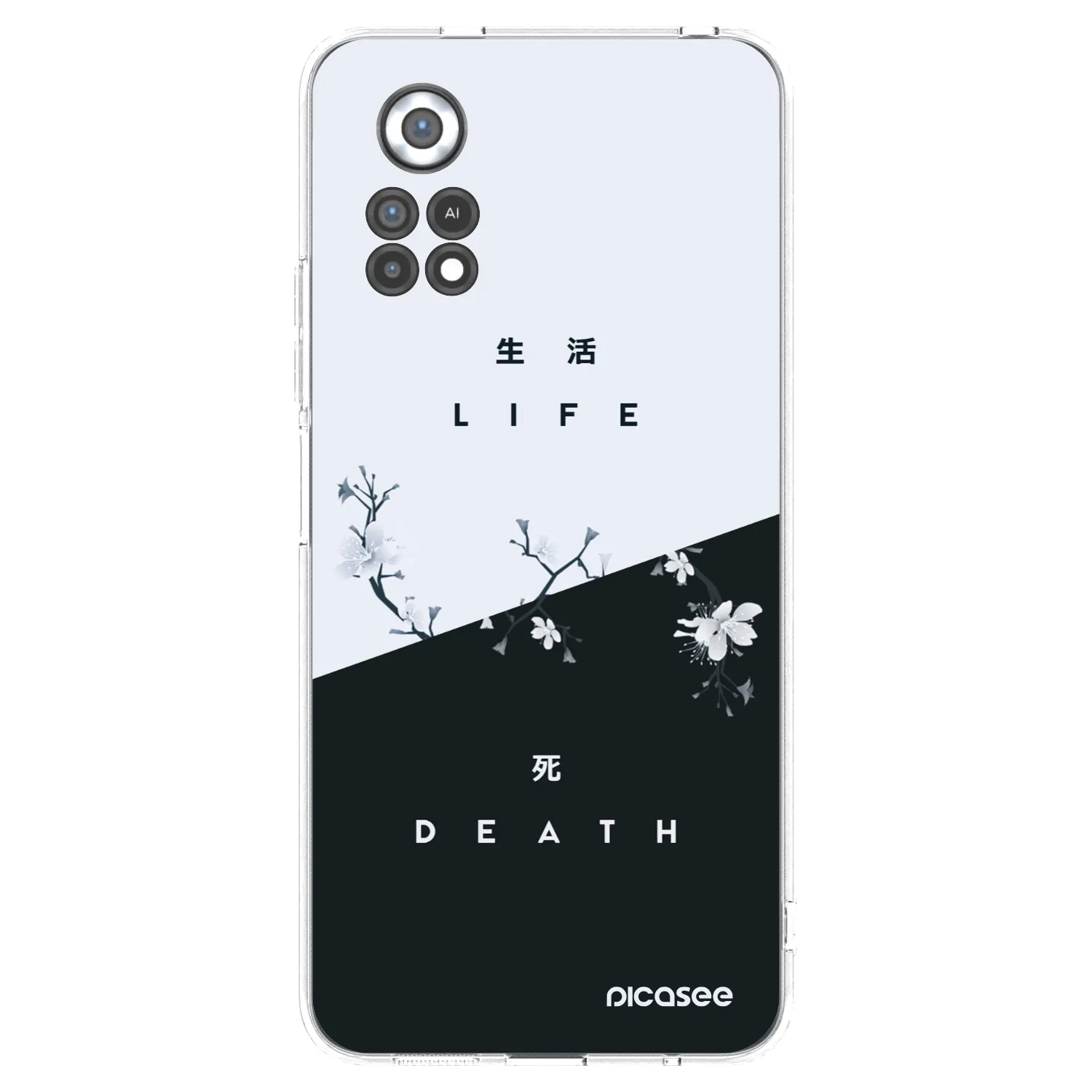Picasee διαφανής θήκη σιλικόνης Xiaomi Poco X4 Pro 5G - Life - Death