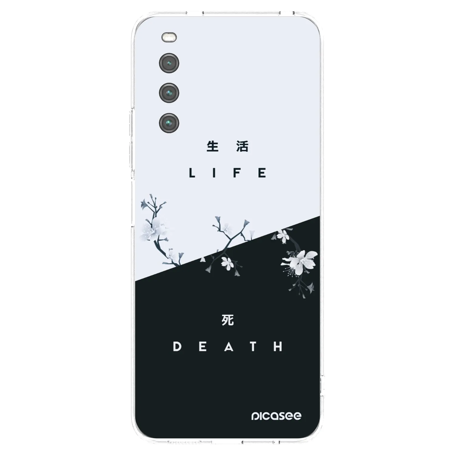 Picasee διαφανής θήκη σιλικόνης Sony Xperia 10 IV 5G - Life - Death