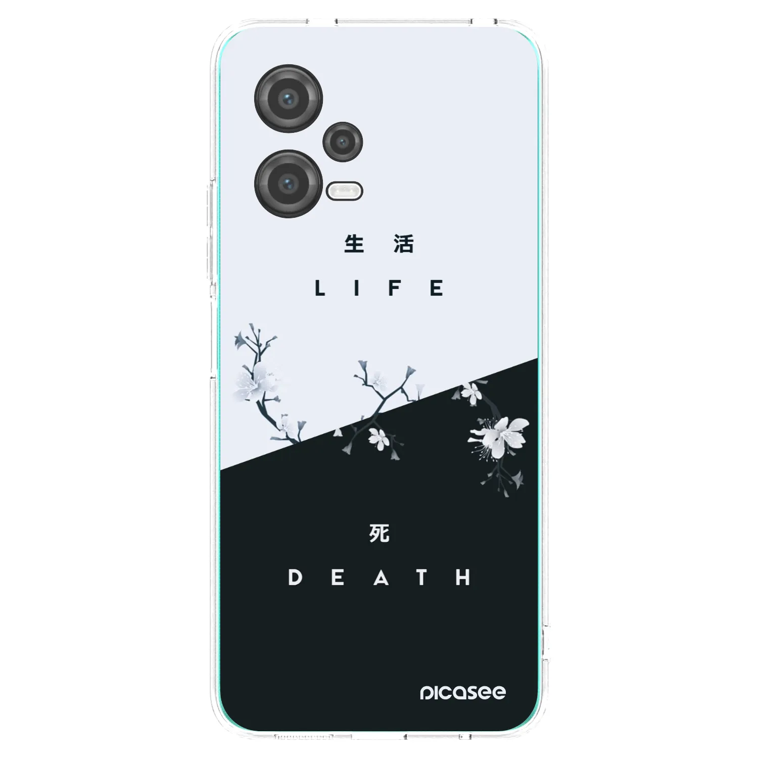 Picasee διαφανής θήκη σιλικόνης Xiaomi Poco X5 - Life - Death