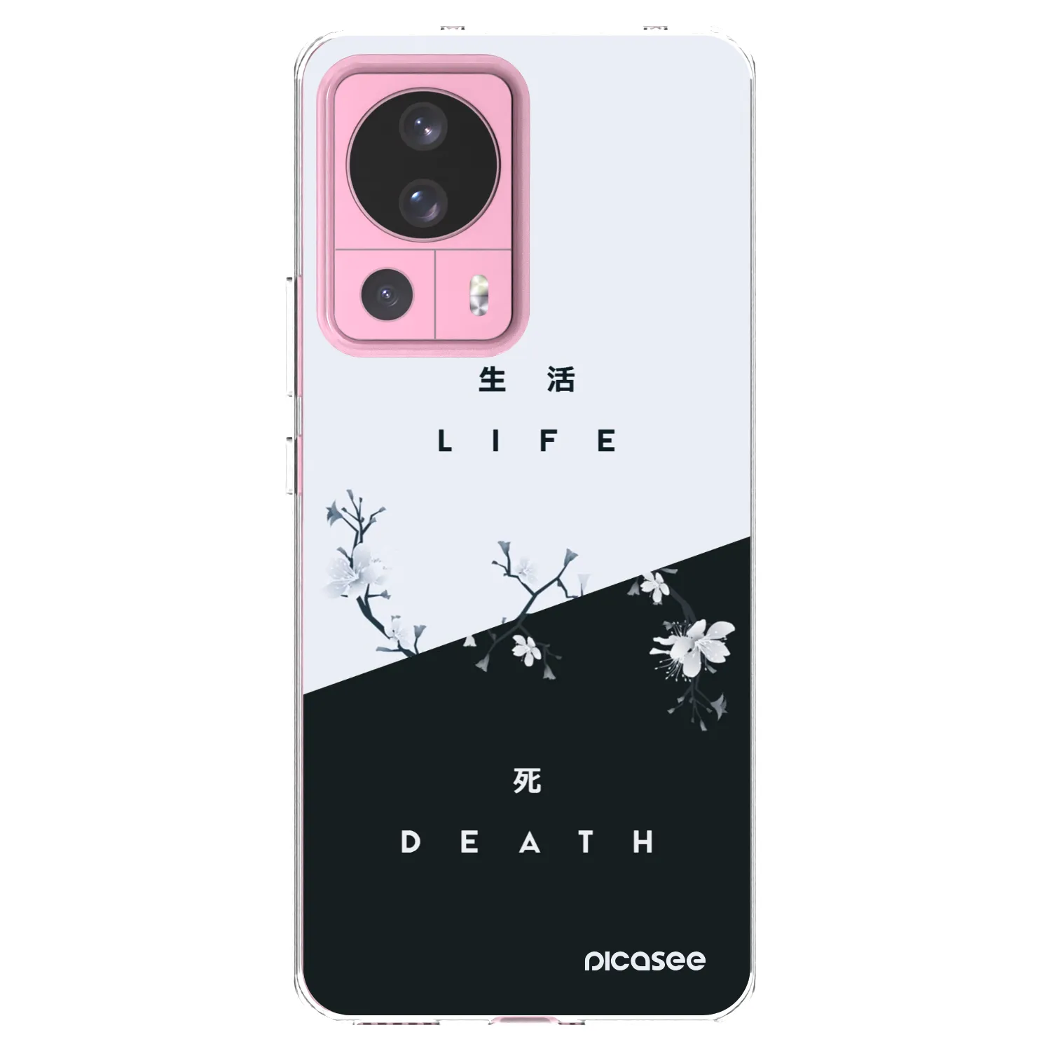 Picasee διαφανής θήκη σιλικόνης Xiaomi 13 Lite - Life - Death