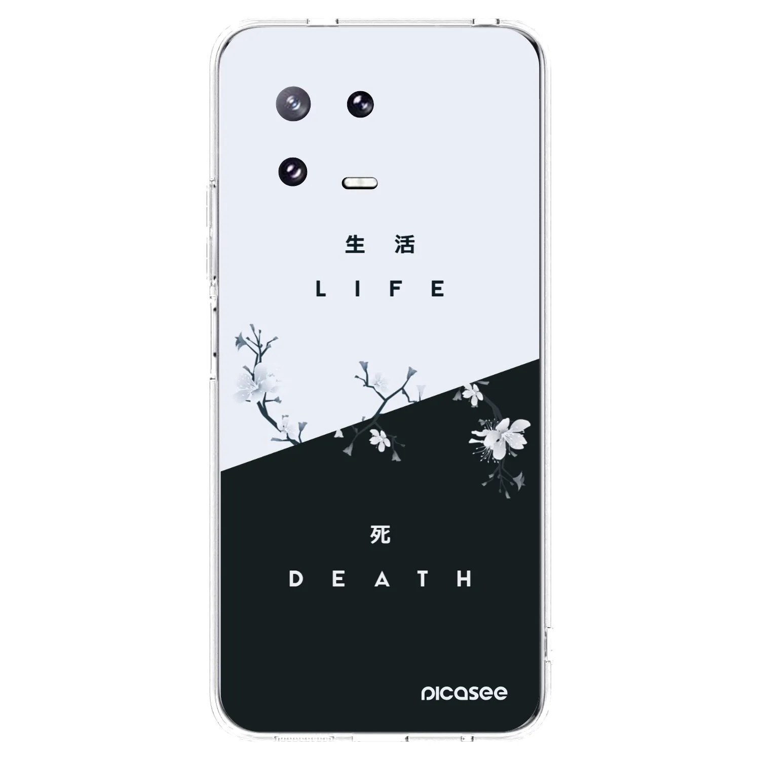 Picasee διαφανής θήκη σιλικόνης Xiaomi 13 Pro - Life - Death