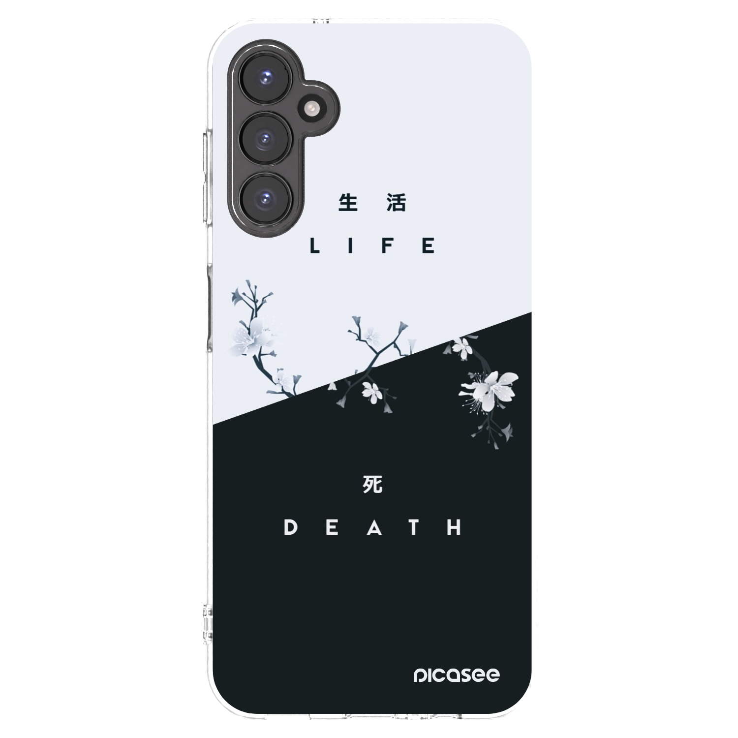 Picasee διαφανής θήκη σιλικόνης Samsung Galaxy A14 4G A145R - Life - Death