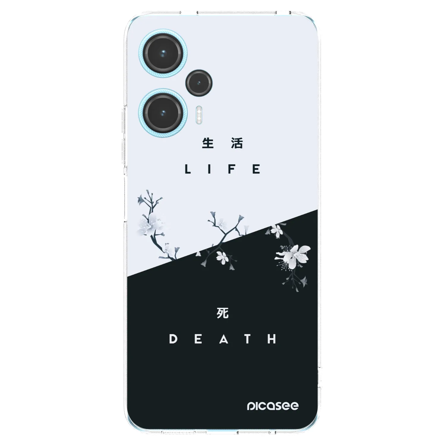 Picasee διαφανής θήκη σιλικόνης Xiaomi Poco F5 - Life - Death