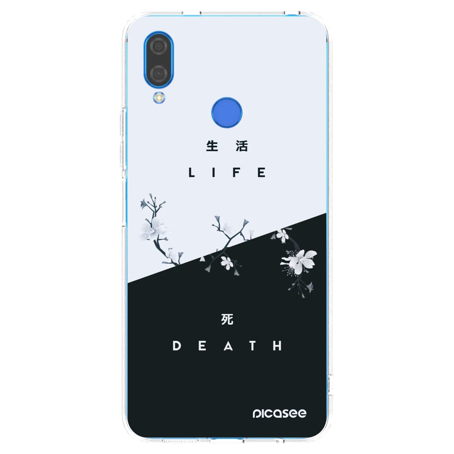 Picasee διαφανής θήκη σιλικόνης Huawei Nova 3i - Life - Death