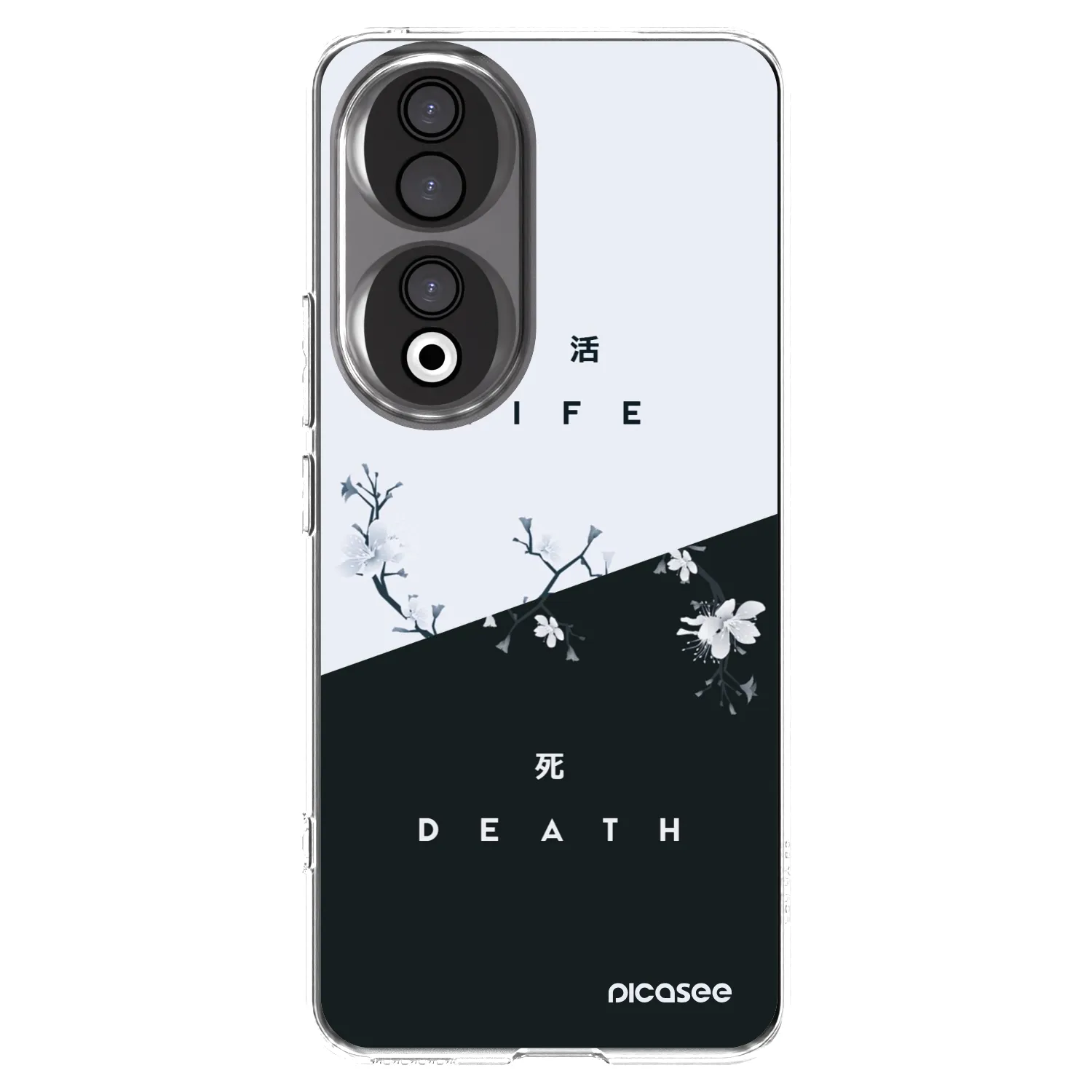 Picasee διαφανής θήκη σιλικόνης Honor 90 5G - Life - Death