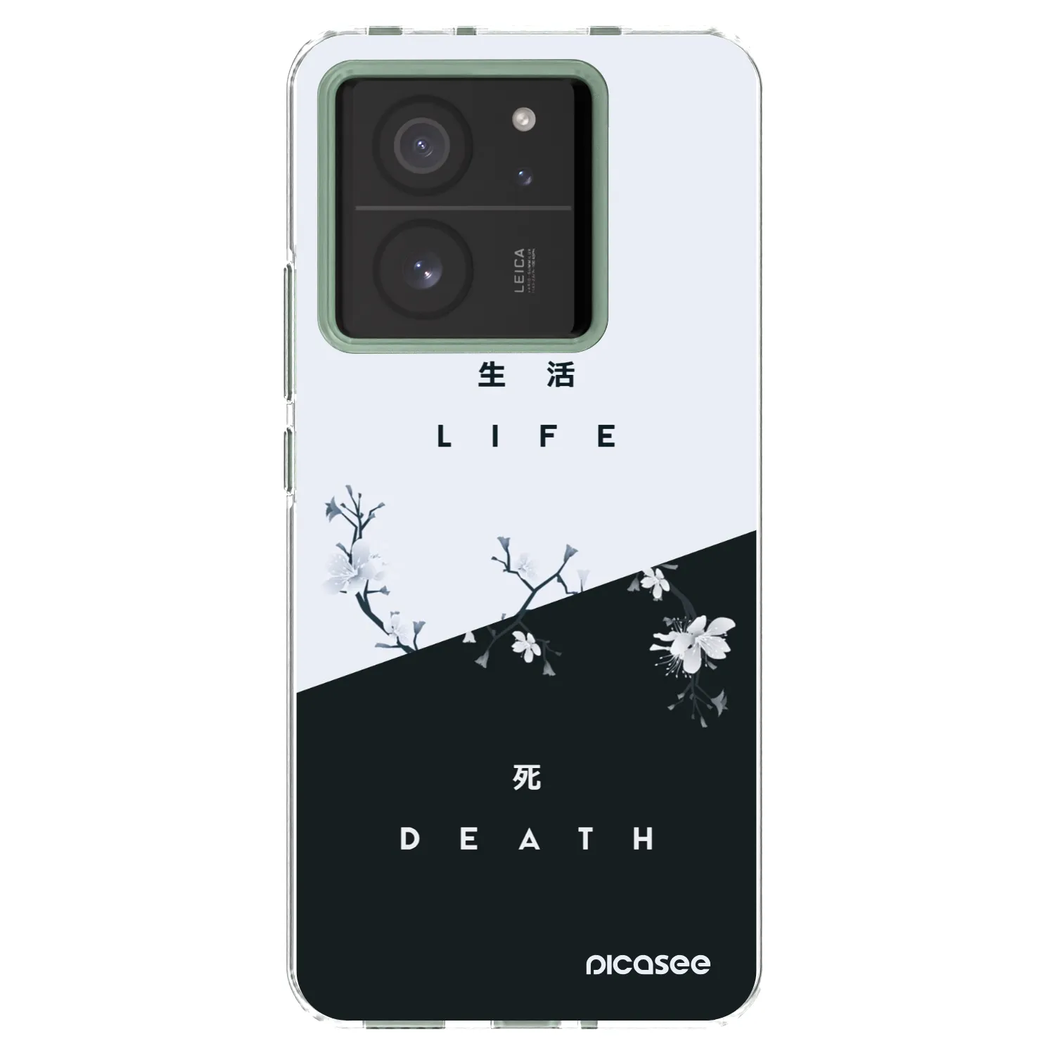 Picasee διαφανής θήκη σιλικόνης Xiaomi 13T - Life - Death