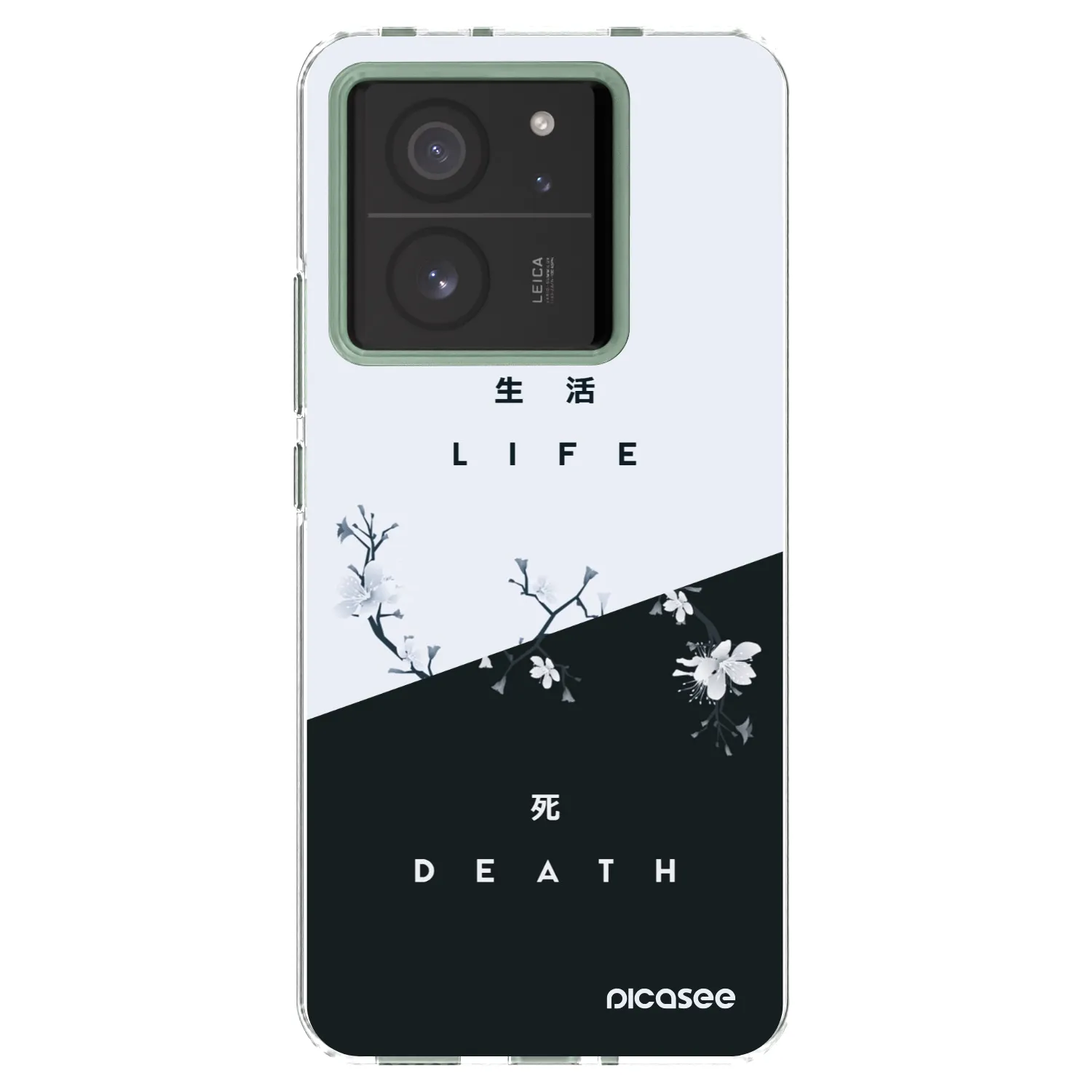 Picasee διαφανής θήκη σιλικόνης Xiaomi 13T Pro - Life - Death